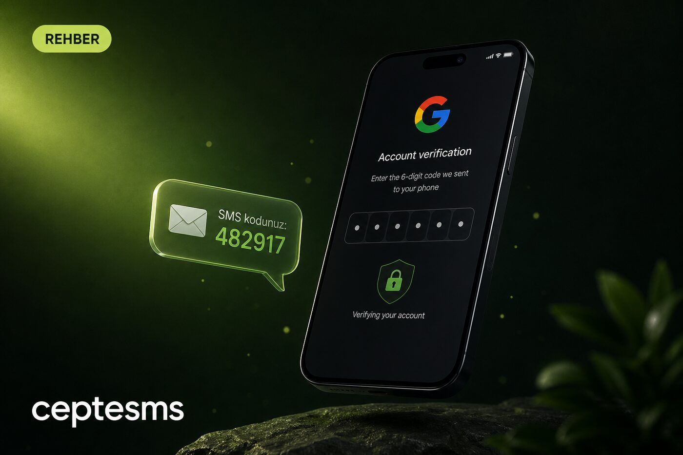 Google Hesap Doğrulama: Sanal Numara ile SMS Onay