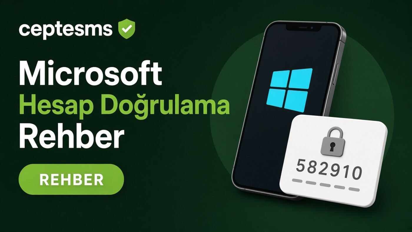 Microsoft Hesap Doğrulama: Sanal Numara ile SMS Onay