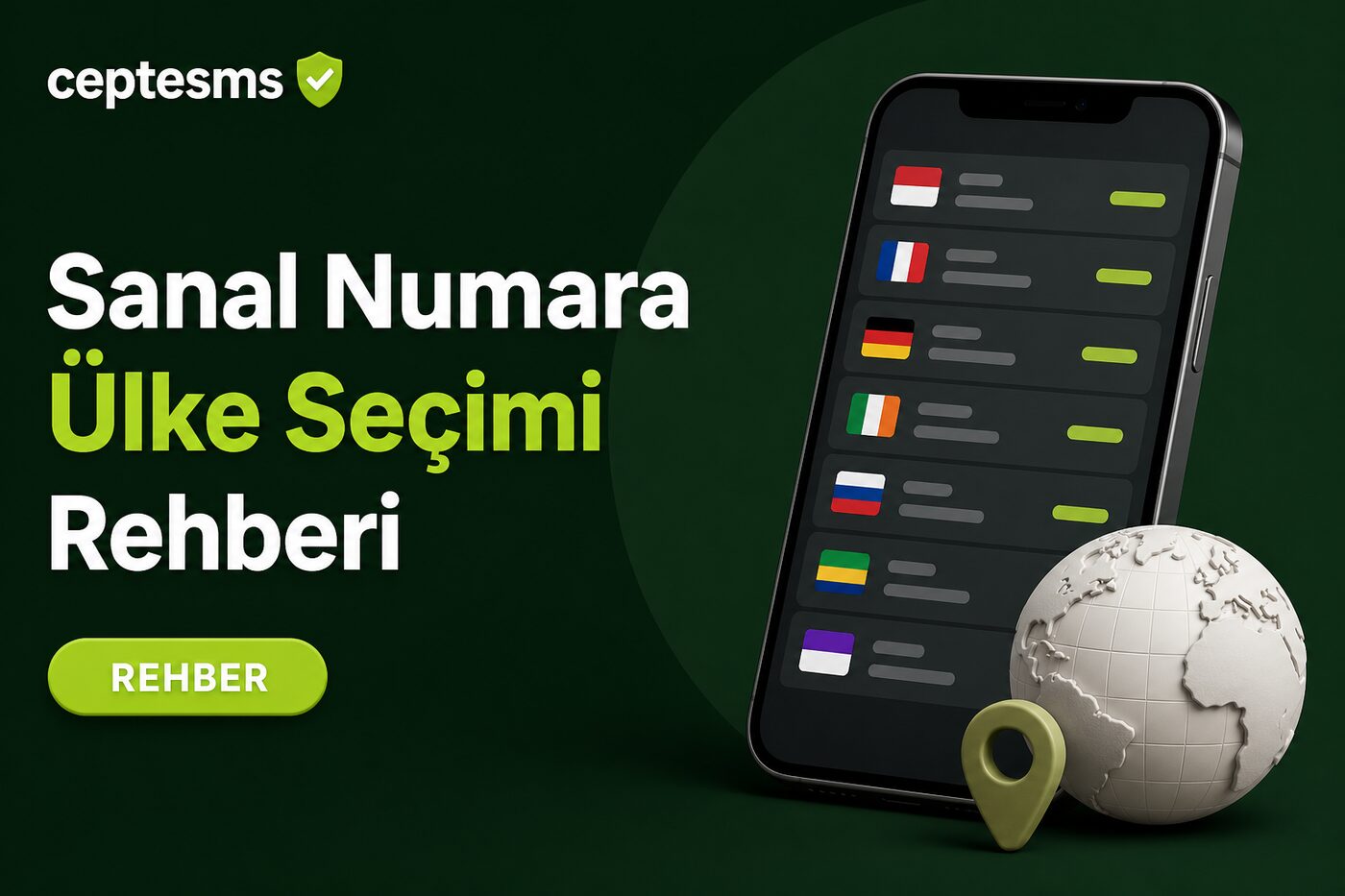 Sanal Numarada Ülke Seçimi Rehberi